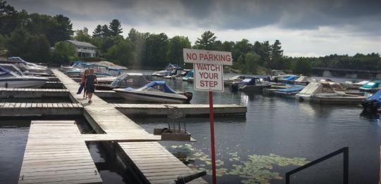 Dockage at Rose Point Marina